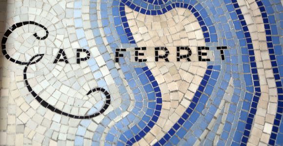 Le Phare du Cap Ferret, exposition Horizons Voyageurs, la galerie basse, mosaïque du bassin d'Arcachon, Cap Ferret